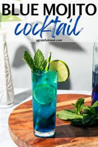 BLUE CURACAO MOJITO